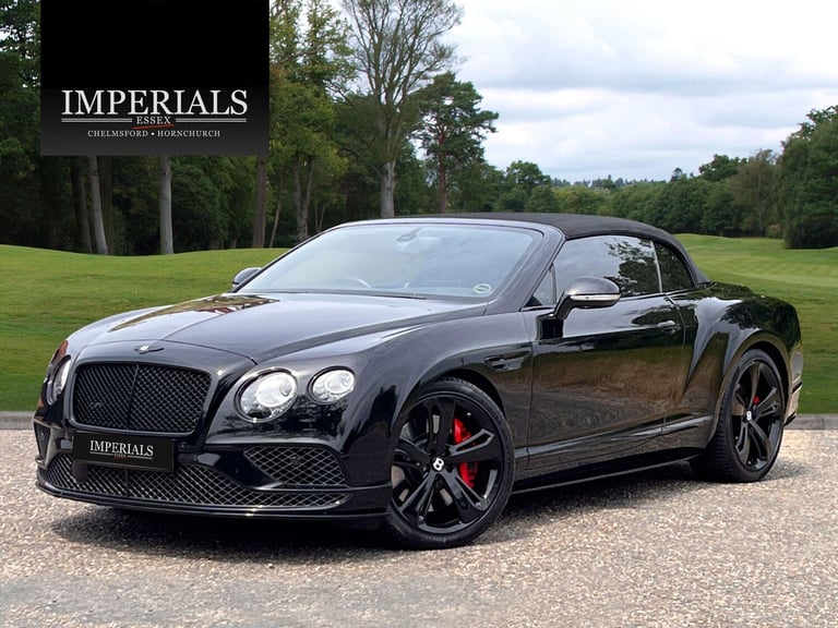 2017 Bentley Continental 6.0 W12 GTC Speed Auto 4WD Euro 6 2dr CONVERTIBLE Petrol Automatic