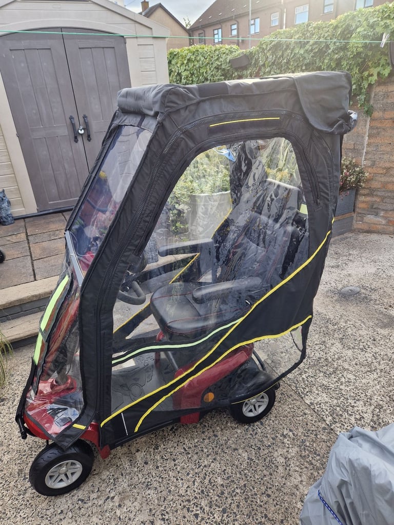 Kc komfy8 mobility scooter with canopy 