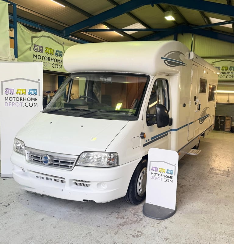 image for  Adria Coral 680 SL 3 Berth 2 Travelling Belts With Rear u shape lounge