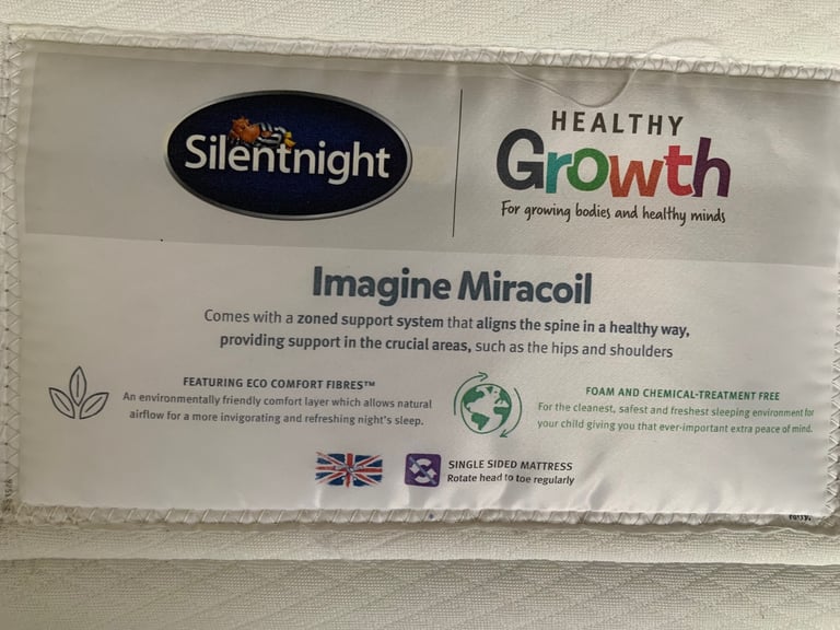 Silentnight Healthy Growth Single Mattress (RRP £178)