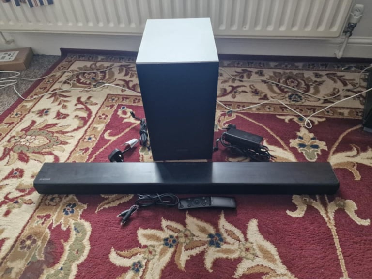 image for Samsung Soundbar and Subwoofer for sale 