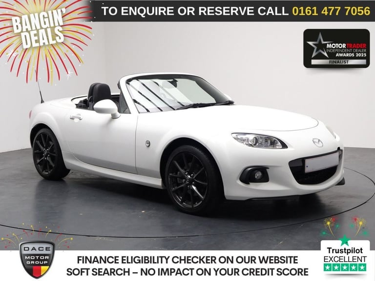 2014 Mazda MX-5 2.0i Sport Tech Roadster 2dr Petrol Manual Euro 5 (160 ps) Convertible Petrol Manual