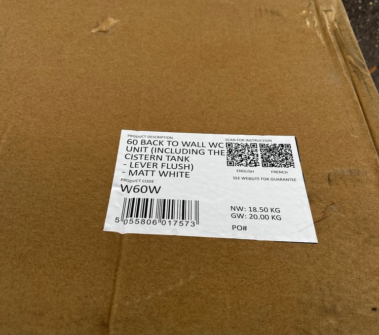 VeeBath Sphinx WC Back-to-Wall Toilet set