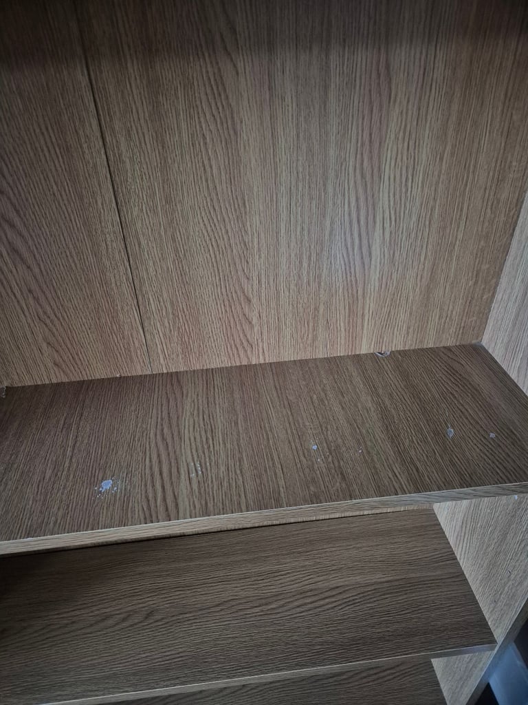 Wooden bookcase