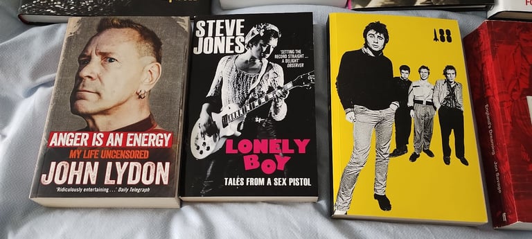 SEX PISTOLS MOTT THE HOOPLE ENGLANDS DREAMING JOHN LYDON GLAM ROCK BOOKS