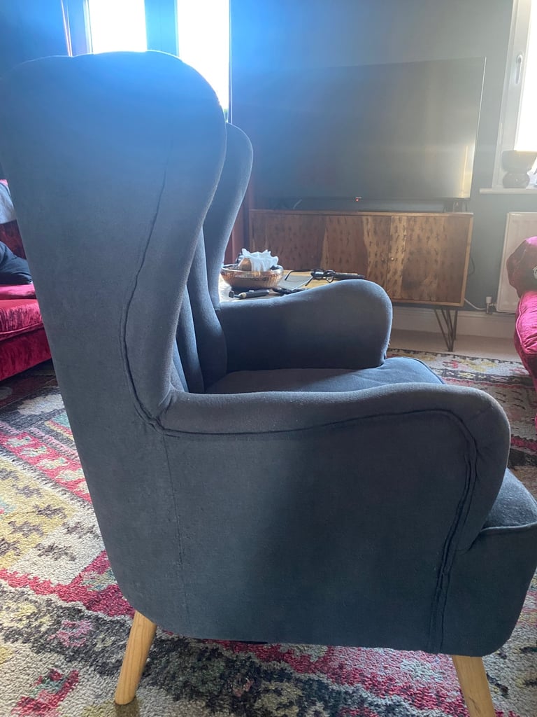 Grey armchair 