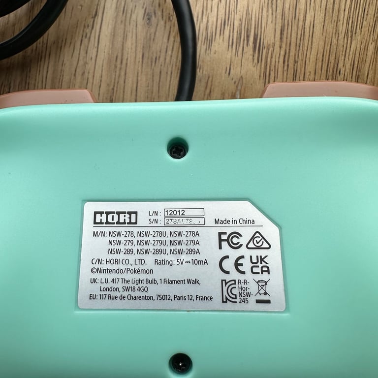 Nintendo Switch Horipad Mini - Pokemon: Pikachu & Eevee