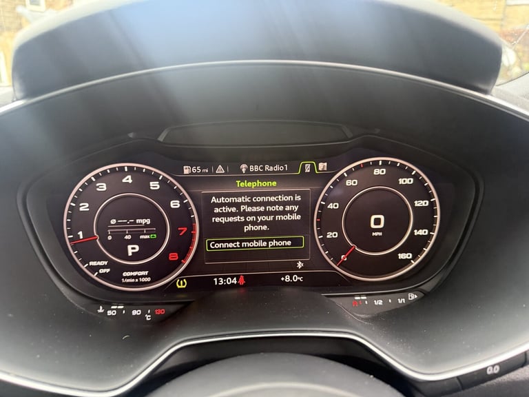 2017 (67) Audi TT 2.0 TFSi Sport DSG automatic 1 local owner 52782 miles Red