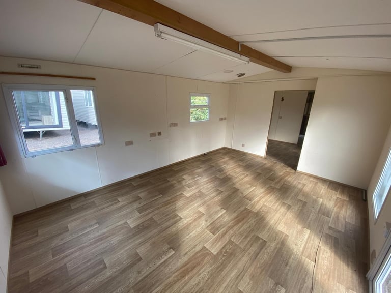 Cheap Double Glazed Static Caravan ideal for an Office - Offsite / Private Land