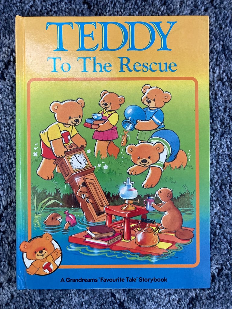 Teddy to the Rescue Books/book – post or collect