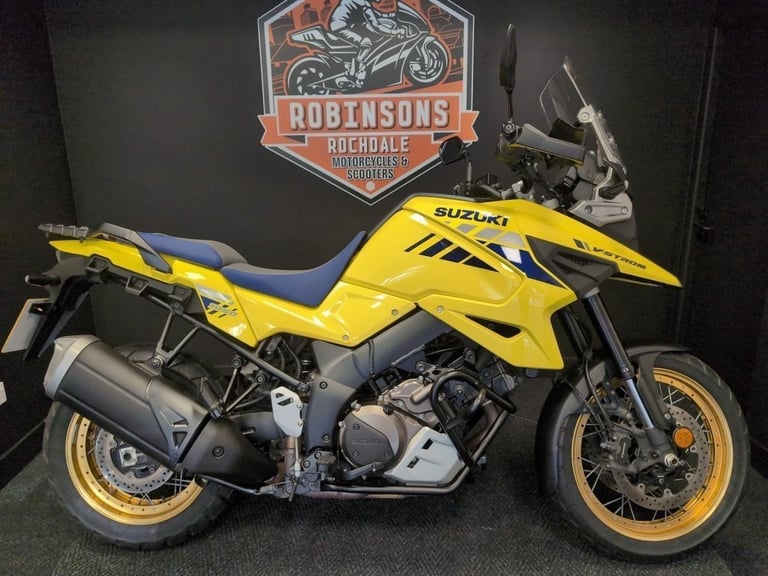 2021 21 Suzuki DL1050 XT One owner machine in the clasic Suzuki off road colo...