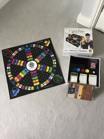 Harry Potter Trivial Pursuit Board Game - Only Played Once