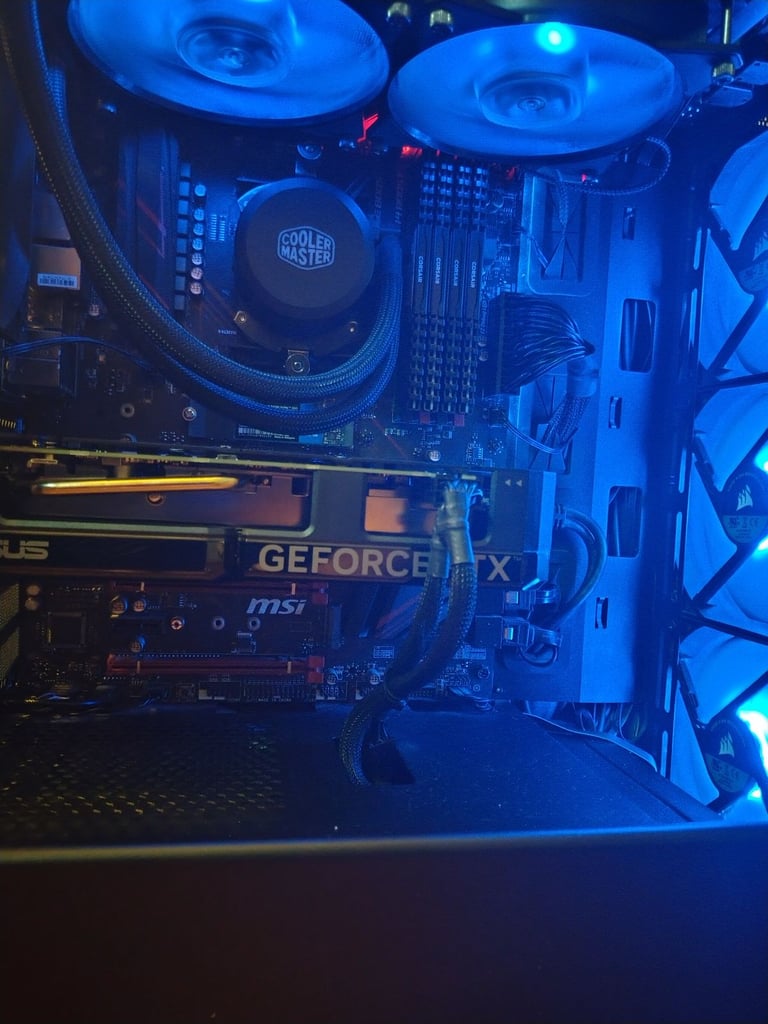 Gaming PC - Ryzen 5800X, 32GB DDR4, RTX 4060 Ti 16GB, 2.5TB