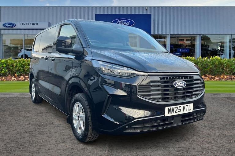 2025 Ford Transit Custom 320 Limited L1 SWB Double Cab In Van 2.0 EcoBlue 136ps Low Roof, AIR CON...
