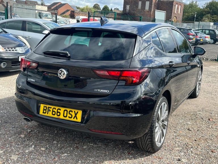 2016 Vauxhall Astra 1.6 CDTi Bi-Turbo 16V 160 SRi Nav 5dr HATCHBACK DIESEL Manual