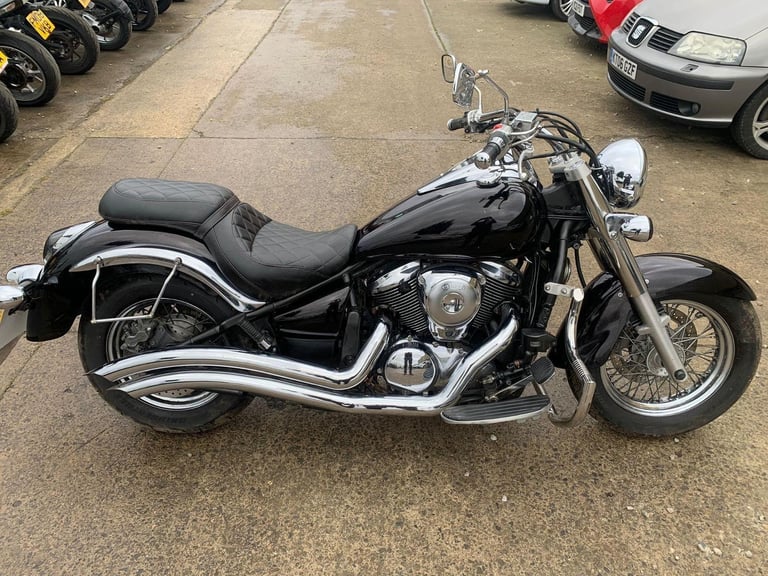 image for 2010 10 KAWASAKI VN 900 BAF CLASSIC VN900 CUSTOM CRUISER EXTRAS COBRA EXHAUST 