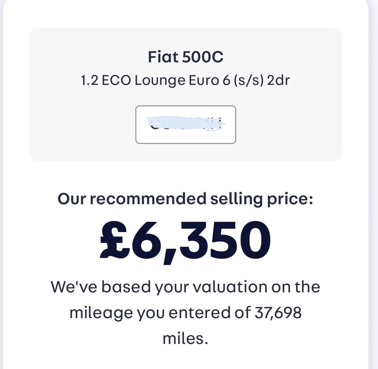 Fiat 500C, Convertible, 2018, FSH, Petrol, Manual, 1 lady owner 