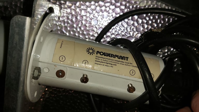 PowerPlant ProGro Adjustable Lamp Shade for HPS Ballast Grow Hydroponics