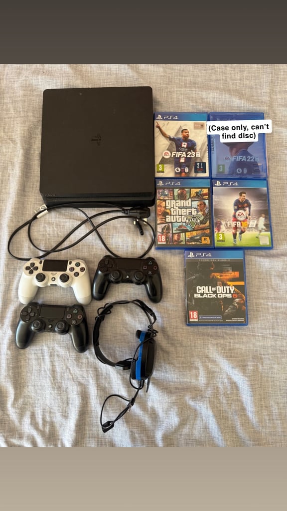 image for PS4 500GB + 3 Controllers + 3 Games + Headset Bundle