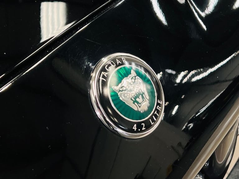 JAGUAR XF 4.2 CONVERTIBLE 2DR PETROL AUTOMATIC (279 G/KM, 300 BHP) BLACK 2003