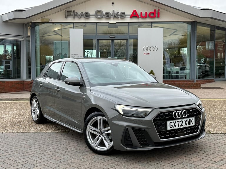  Audi A1 1.0 TFSI 30 S line Sportback 5dr Petrol S Tronic Euro 6 (s/s) (110 ps) Petrol Automatic