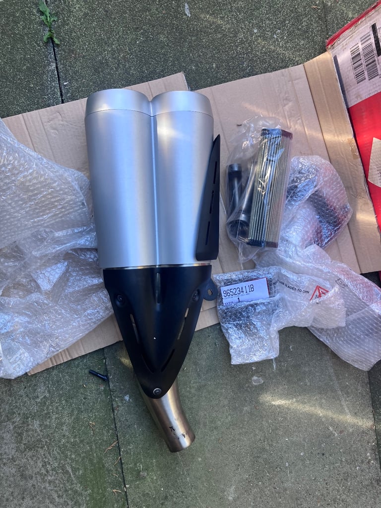 Ducati diavel muffler 