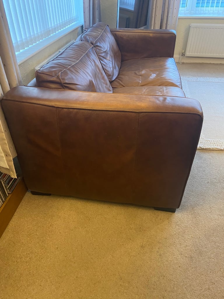 Next leather sofa free delivery 🚚