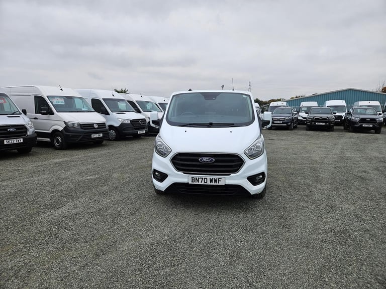 2021 ON A 70 FORD TRANSIT CUSTOM 320 TDCI LIMITED 130BHP CREWVAN ONLY 93K MILES