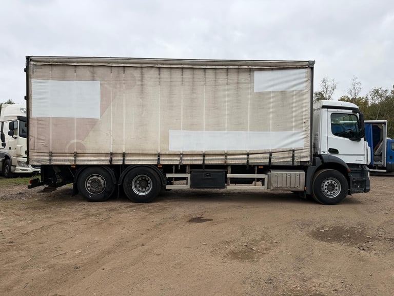 Mercedes-Benz ANTOS [Phone number removed]ton Curtian side truck 6x2 