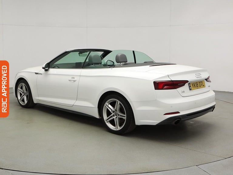 2018 Audi A5 Cabriolet 2.0 TFSI S line Convertible 2dr Petrol S Tronic Euro 6 (s/s) (190 ps) Conv...