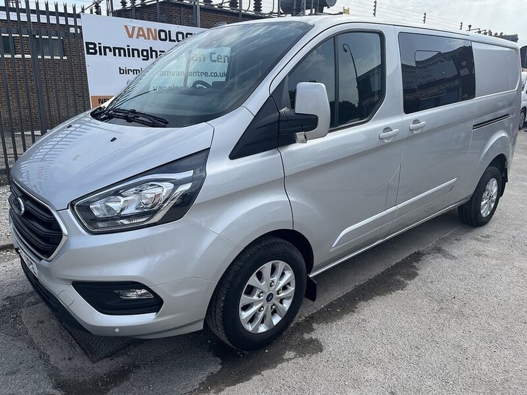 2022 Ford Transit Custom 2.0 EcoBlue 130ps Low Roof D/Cab Limited Van PANEL VAN DIESEL Manual