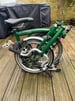 Brompton M3L 3 speed with rear rack - 2013