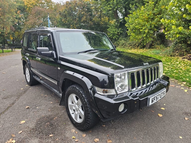 2007 07 JEEP COMMANDER 3.0 CRD LIMITED AUTO 7 SEATS MOT 10/26 A/C NAV PX SWAPS