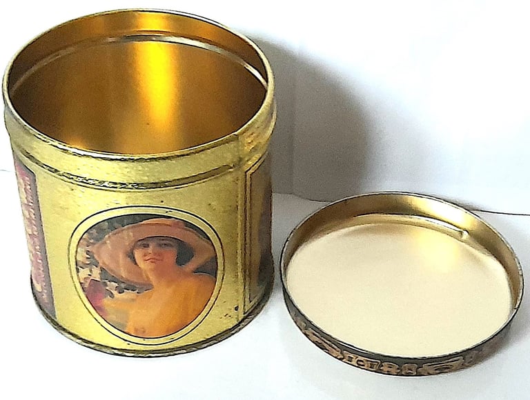 SET of THREE COCA COLA TINS - BOTTLE, ROUND and VINTAGE - GOOD