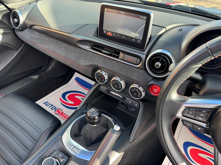 2017 Abarth 124 Spider 1.4 T MultiAir 2dr CONVERTIBLE Petrol Manual