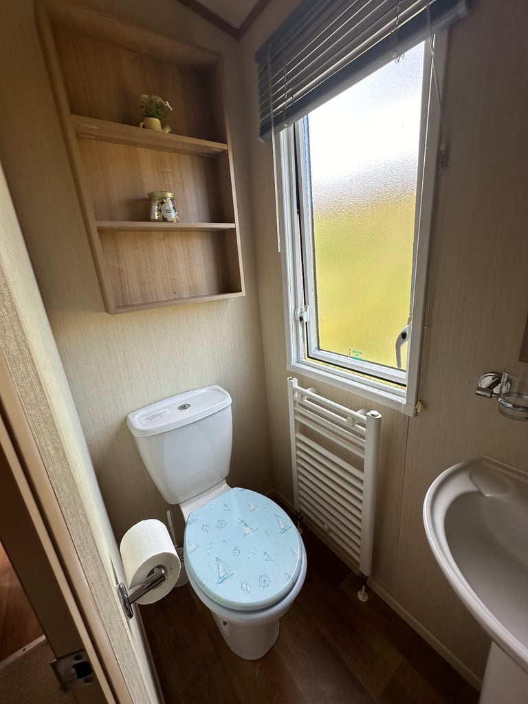 ABI Sunningdale 2014 two bed static caravan for sale sited on Haven Perran Sands