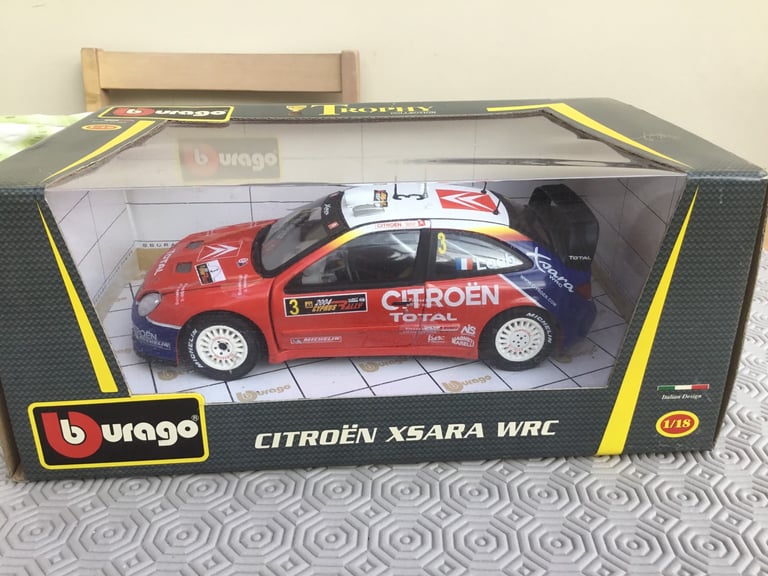 Burago Trophy Collection Citroen Xsara WRC- NEW UNUSED
