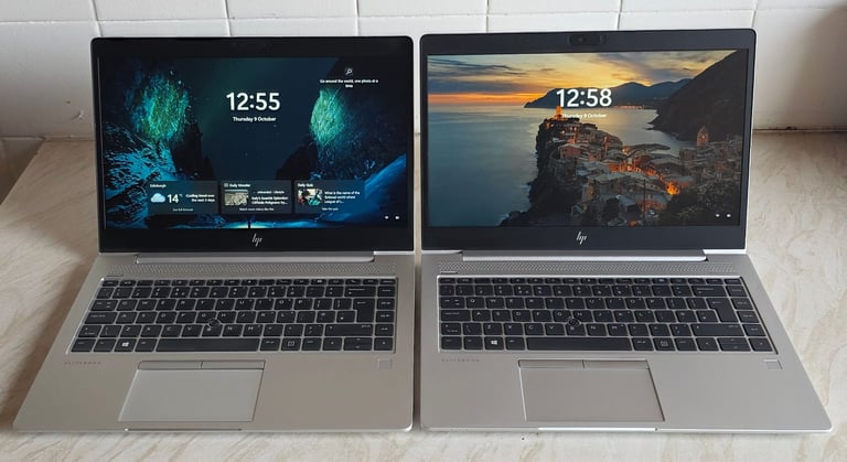2x HP EliteBook 14 Full Aluminium Business Professional Laptops FHD Win 11 +Office 2021 +Warranty
