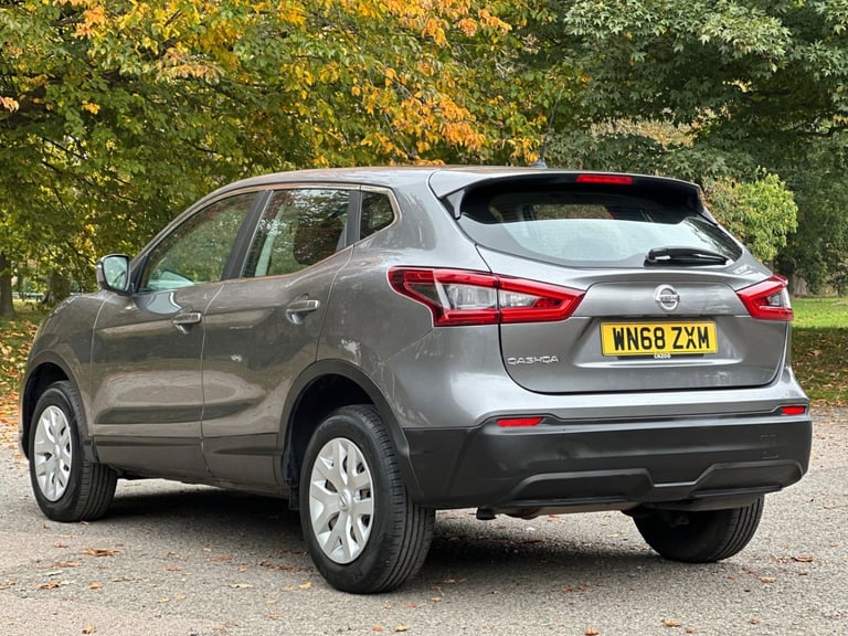 NISSAN QASHQAI 2018 1.5 DCI VISIA DIESEL LOW MILEAGE 51,000 LONG M.O.T EXCELLENT CONDITION GREY
