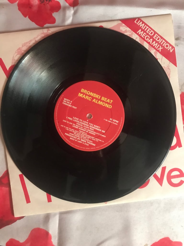 Bronski Beat with Marc Almond 45 rpm Record 