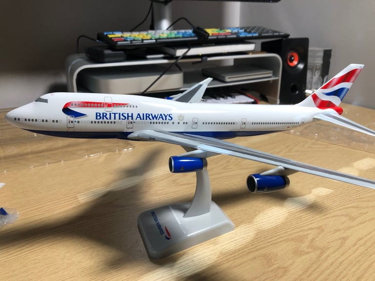 British Airways 747-400 model G-CIVY RARE 
