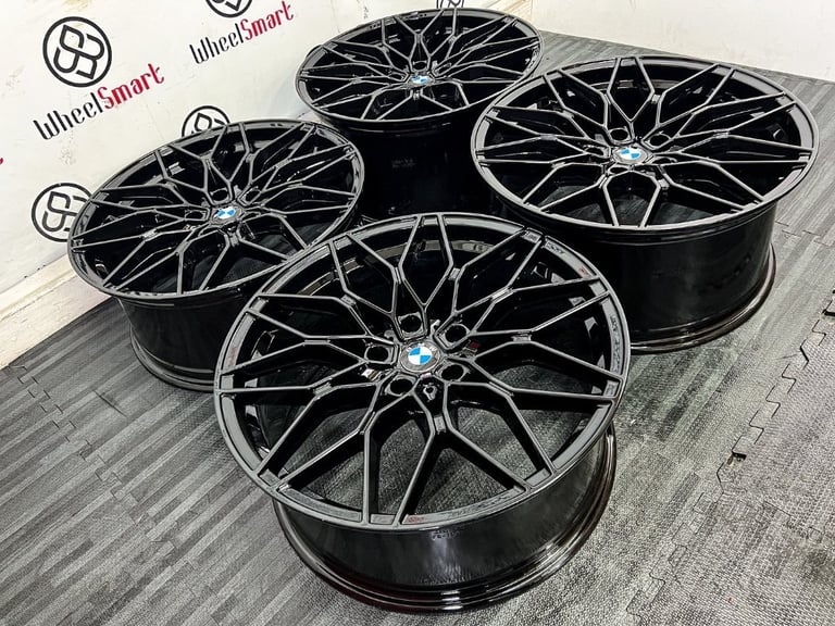 NEW 18" 19" 20" BMW COMPETITION STYLE ALLOYS - 5 x 120 or 5 x 112 - GLOSS BLACK