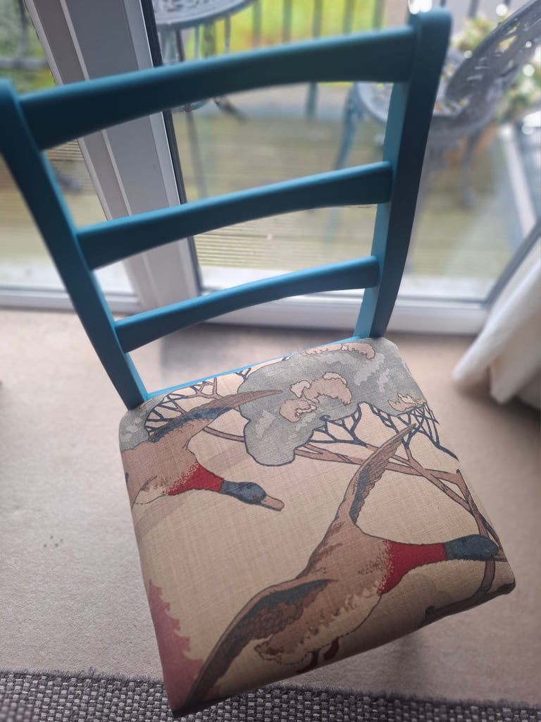 Hand painted chair
