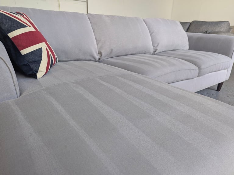 Grey L Shape Sofa (FREE DEL 🚚)