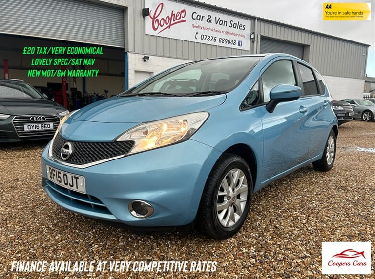 2015 Nissan Note 1.2 Acenta Premium 5dr Hatchback Petrol Manual