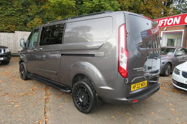 2022 22 FORD TRANSIT CUSTOM 2.0 320 ECOBLUE LIMITED CREW VAN DOUBLE CAB 5DR DIES