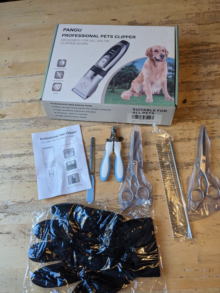 Professional standard cordless pet clipper