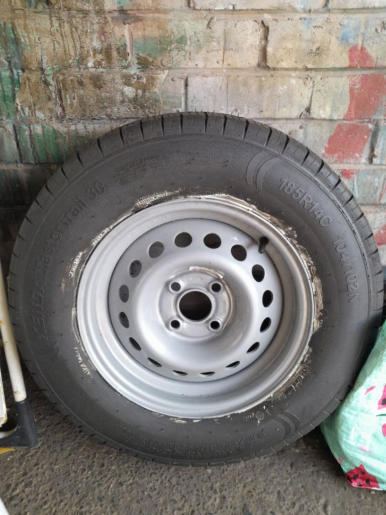 caravan / trailer spare wheel
