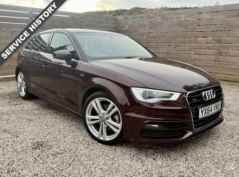 2014 64 AUDI A3 2.0 TDI S LINE SPORTBACK 5DR DIESEL S TRONIC QUATTRO EURO 6 (S/S