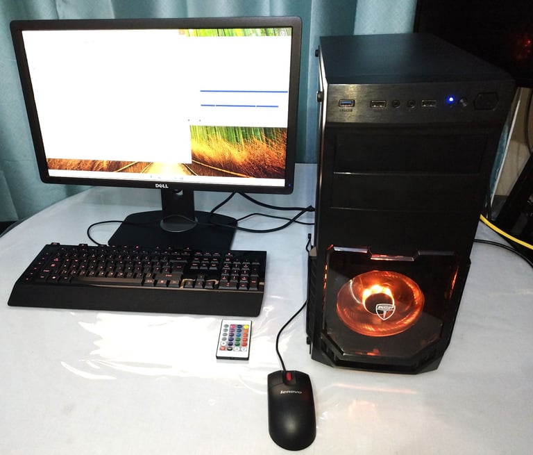 Gaming PC Intel Core i7 6700 16GB DDR4 256GB Nvidia GTX 970 NVMe 1TB HDD